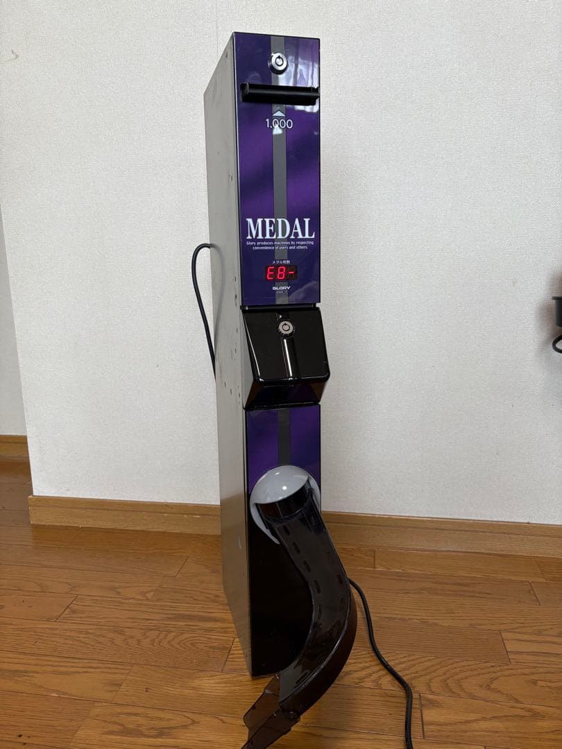 ◆送料込み　メダルサンド　GLORY EMS-7N 25Φ ノズル付　ジャンク