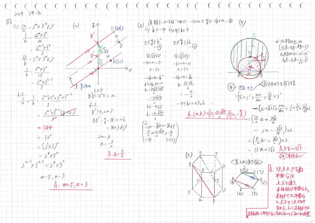 今だけ3割引塾講師オリジナル数学解説 ラサール 高校入試 過去問 2008-25
