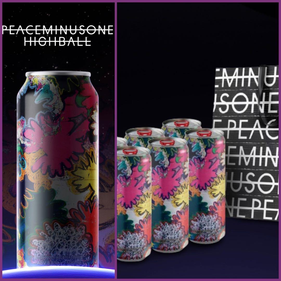 GDデザインPEACEMINUSONEハイボール予約販売限定バック付き6缶セット