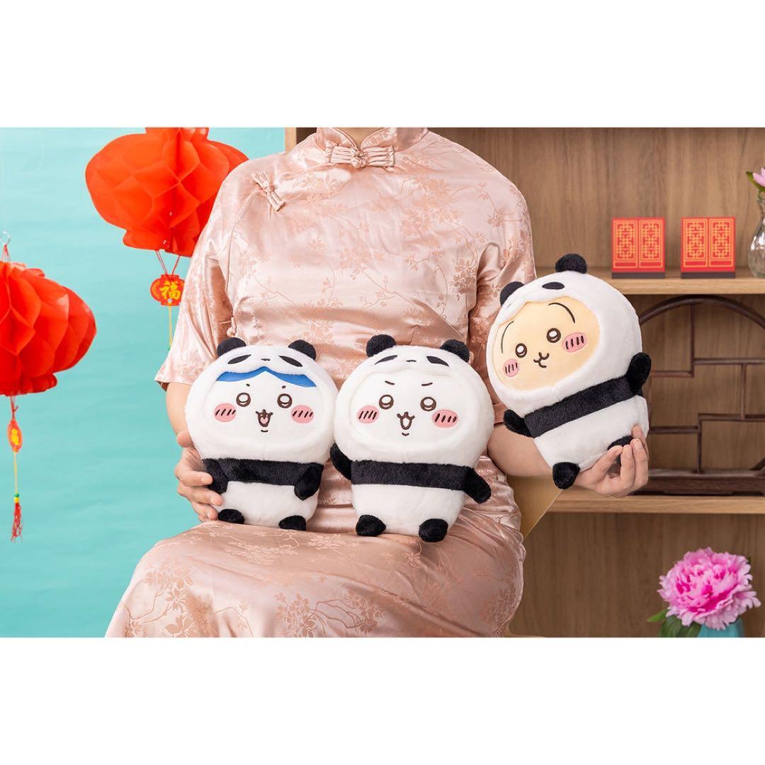 ちいかわ パンダ ぬいぐるみ マスコット 6種セット ハチワレ うさぎ 新品