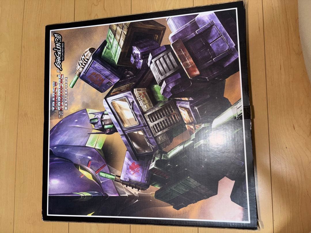 トランスフォーマー　マスターピース　コンボイモードエヴァ　エヴァンゲリオン未使用