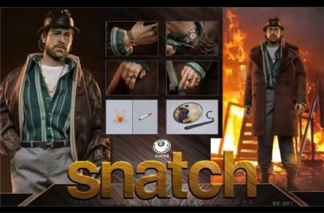 【海外製品】映画 「sncath」BLACK 8 STUDIO 高さ約30cm