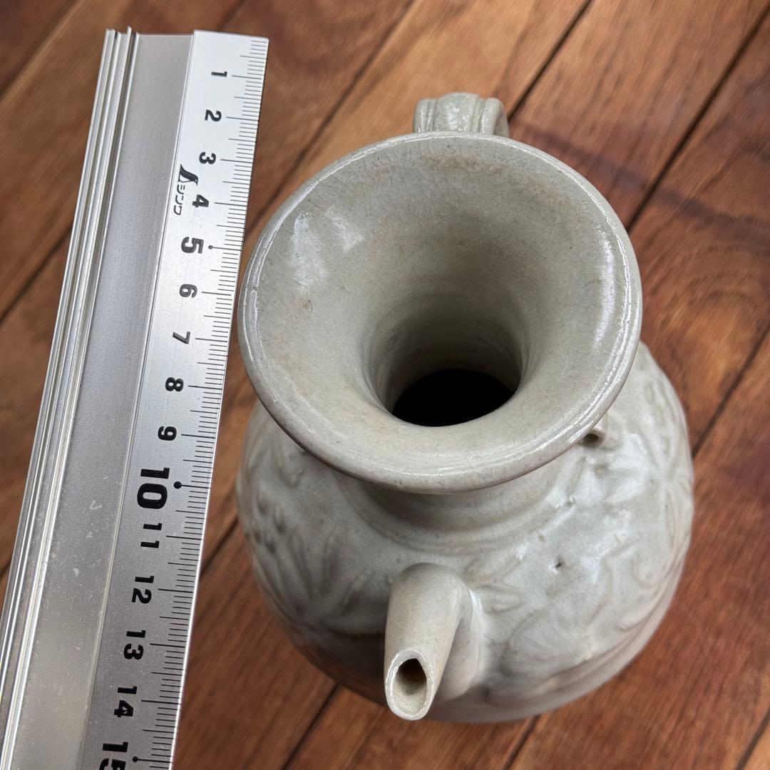 南宗 中国 取手 水注 陶器 骨董 古美術
