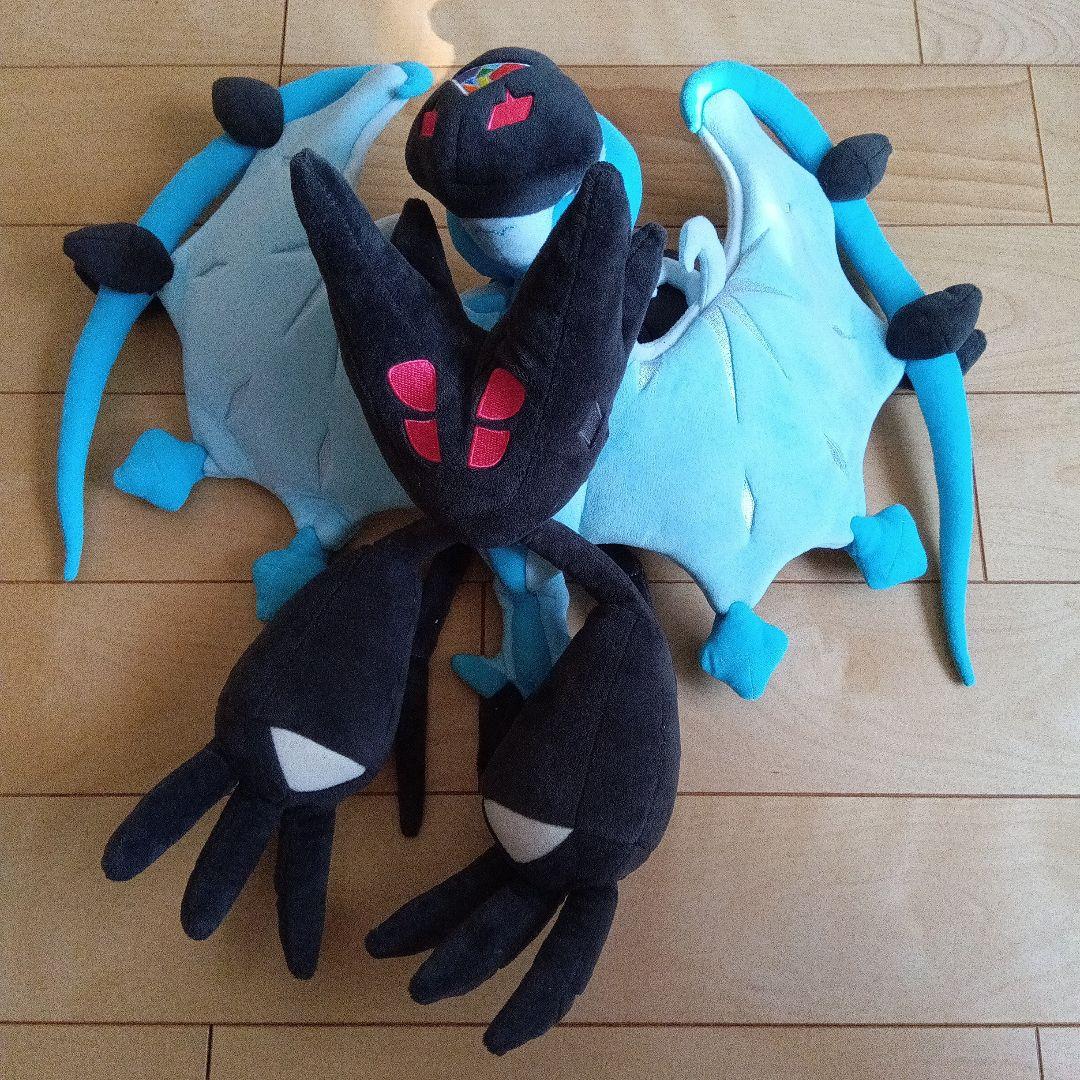 値下げポケモンぬいぐるみ 大きめ　ネクロズマ、ザマゼンタ、アーゴヨン　3体セット