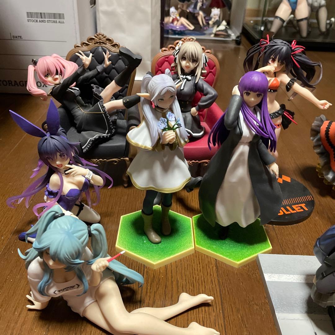 フィギュアまとめ売り10体 グッスマ女子高生髭を剃る