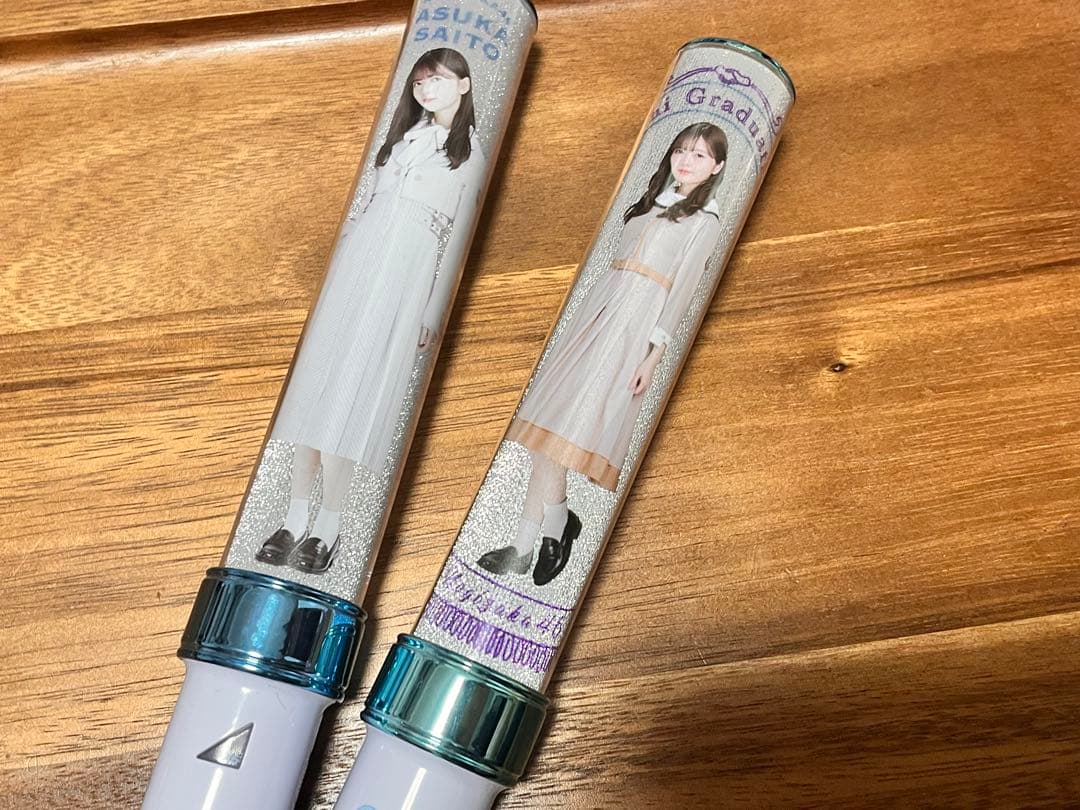 乃木坂　齋藤飛鳥　白石麻衣　ペンライト　サイリウム
