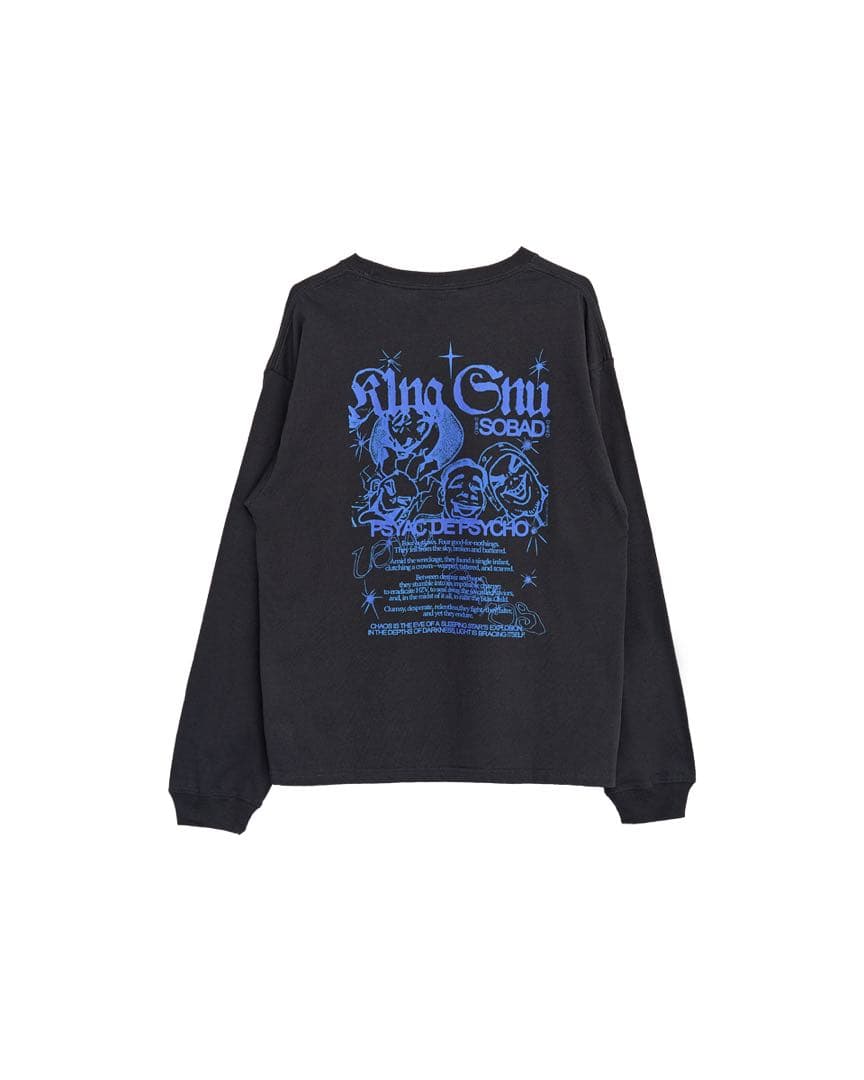 SOBAD L/S TEE [スミクロ] XXL