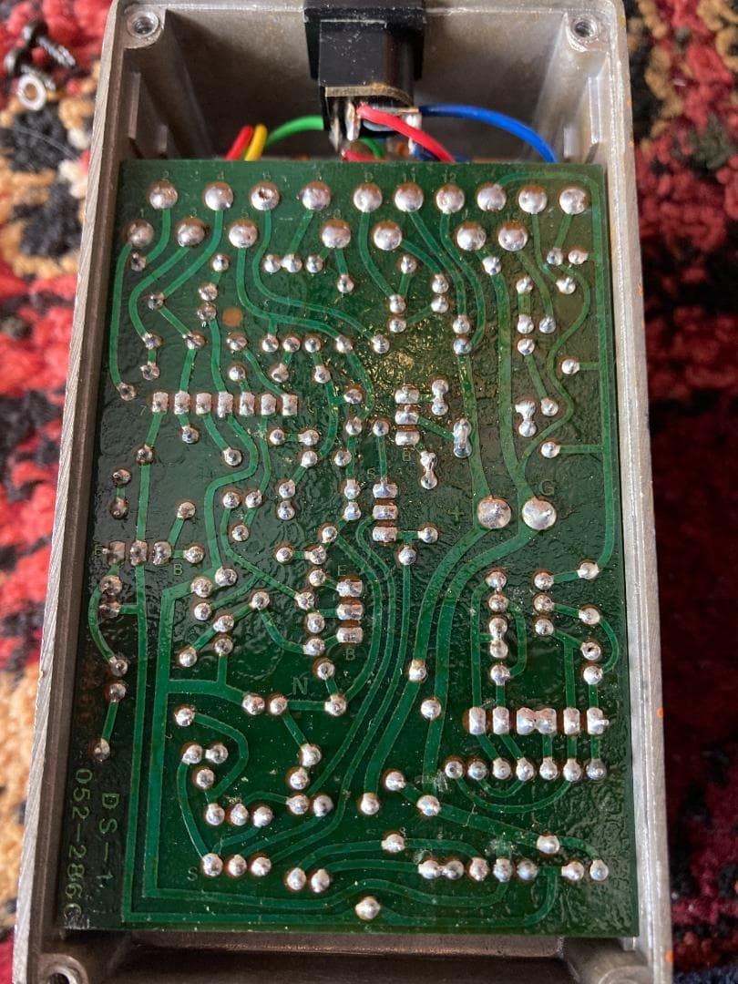 【希少黒ラベル】BOSS DS-1 銀ネジ TA7136P搭載 4点まとめセット