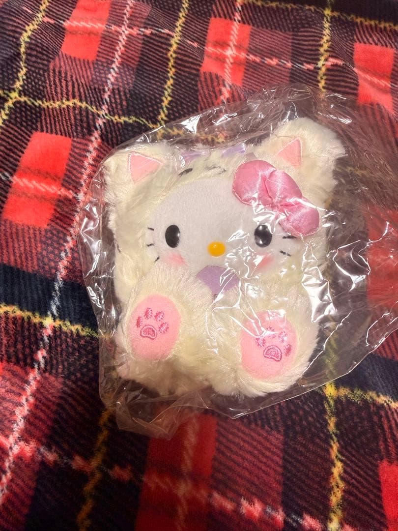 d*2様 希少品ハローキティ チワワ　ぬいぐるみ
