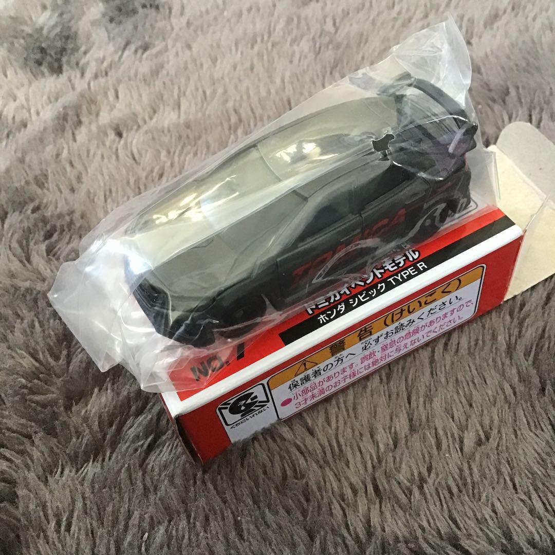 トミカ　ミニカー　ホンダシビックtype R 10種類