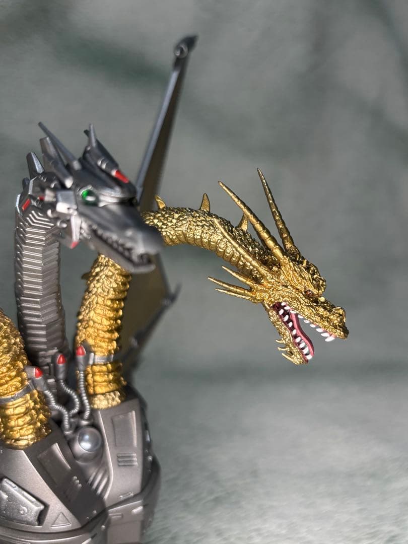 【美品】 S.H.モンスターアーツ メカキングギドラ 新宿決戦