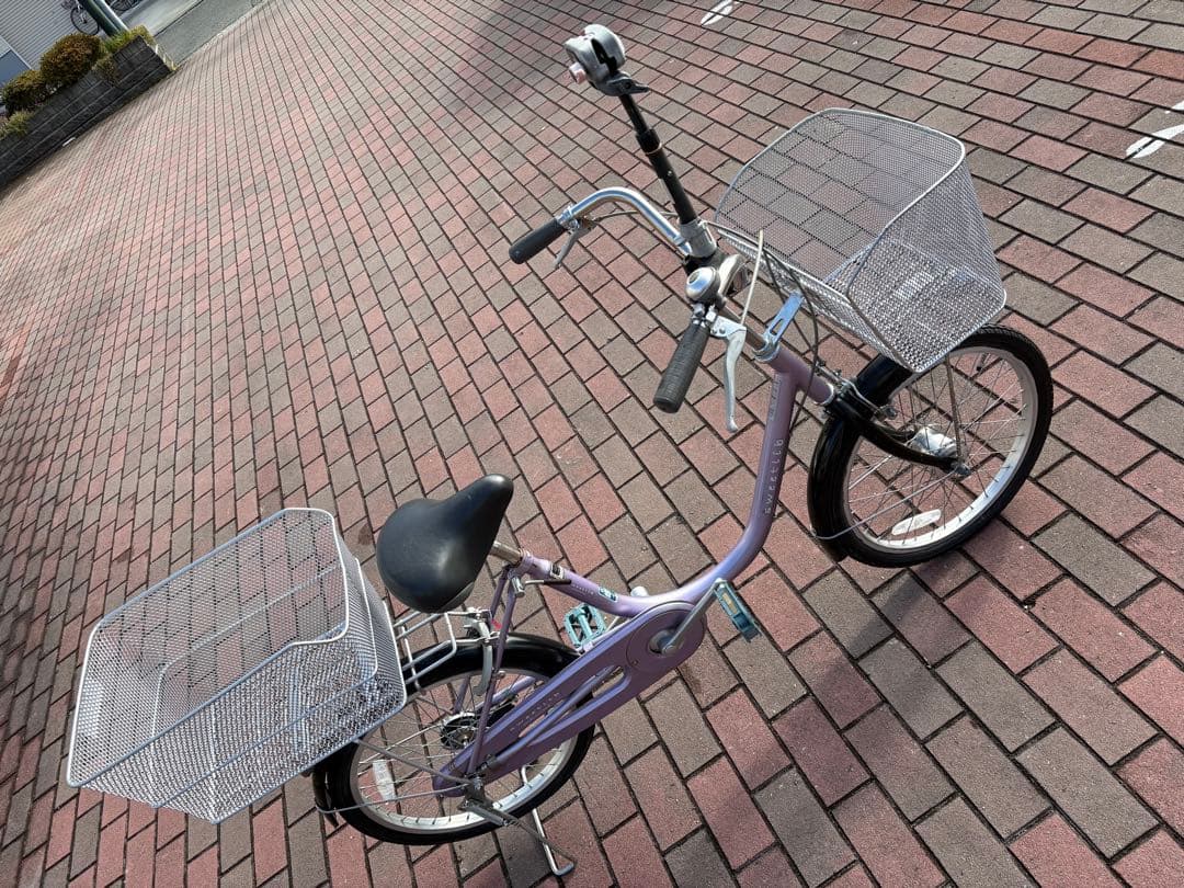 御年配者様向け、お買い物仕様、小型ママチャリ(20㌅)配達可能