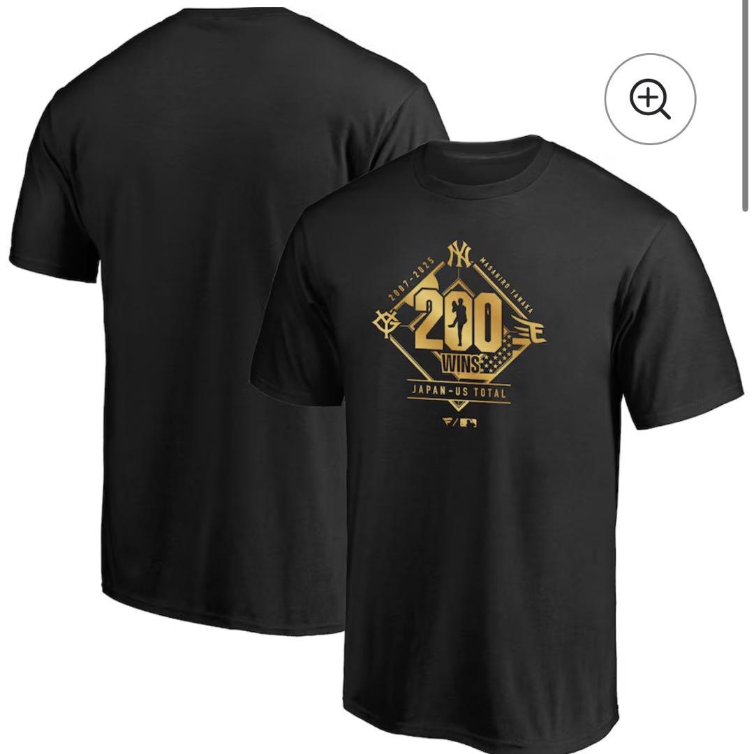 田中将大　日米200勝　記念 Tシャツ M