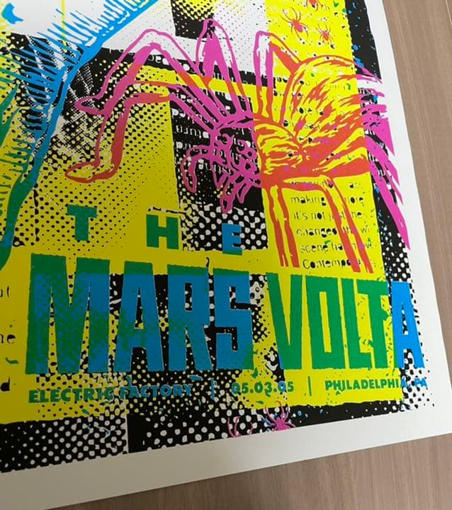 Todd Slater / Mars Volta ポスター AP マーズヴォルタ