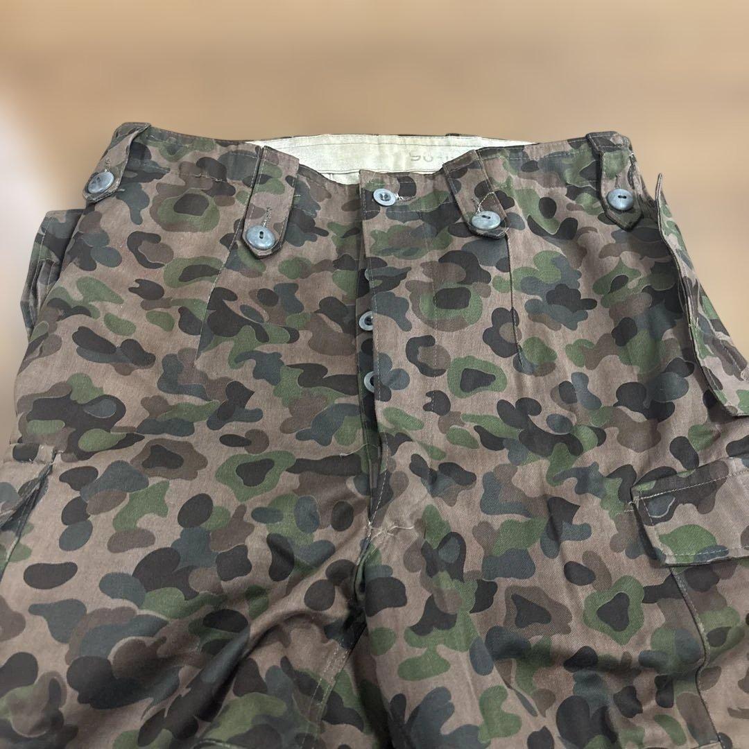 70s デッドストック　オーストラリア軍　ピードットカモ　パンツ　送料無料