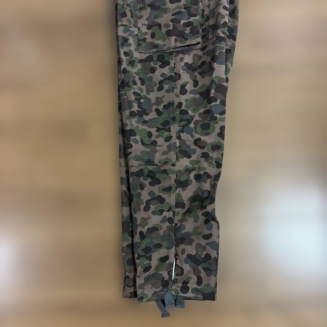 70s デッドストック　オーストラリア軍　ピードットカモ　パンツ　送料無料