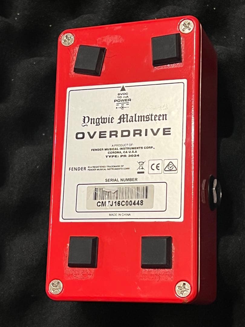 Fender Yngwie OverDrive オーバードライブ イングヴェイ