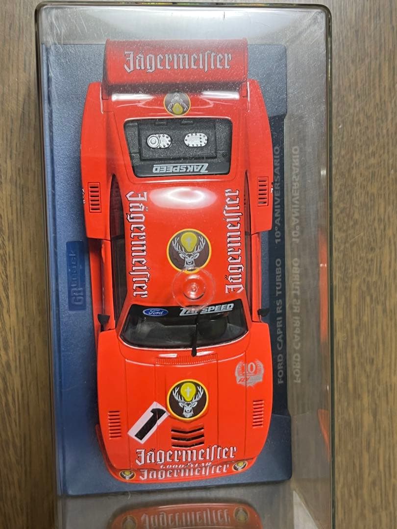 ミニカー FORD CAPRI RS TURBO 10th ANIVERSARIO