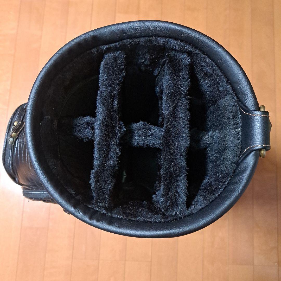 ミッキーマウス キャディバッグ.フード付き・9インチ。極美品！