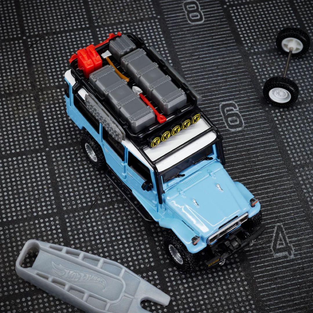 新品未開封 ホットウィール Elite 64 トヨタ ランドクルーザー FJ45