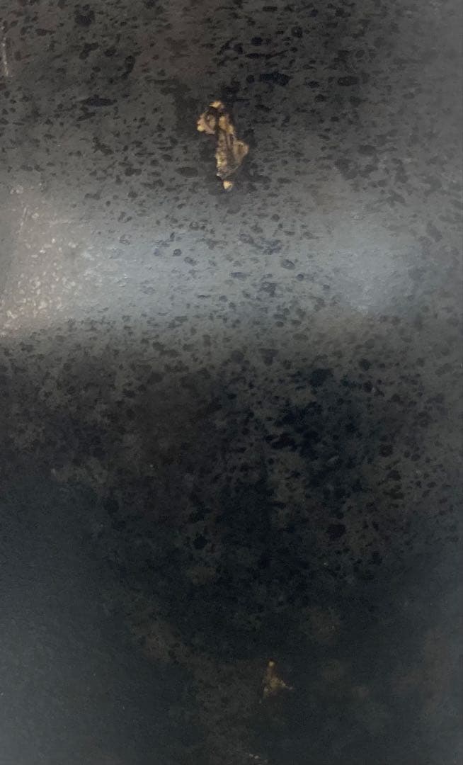 B454b「朧銅花瓶」中川衛案　高橋介州監作　共箱　石川県　合作