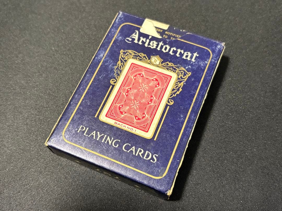 新品未使用 ARISTOCRAT オールド アリストクラット トランプ類税証紙