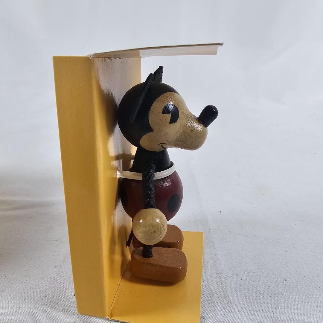 ミッキーマウス ウッデンドール ヤングエポック 1930年代復刻 完品 骨董
