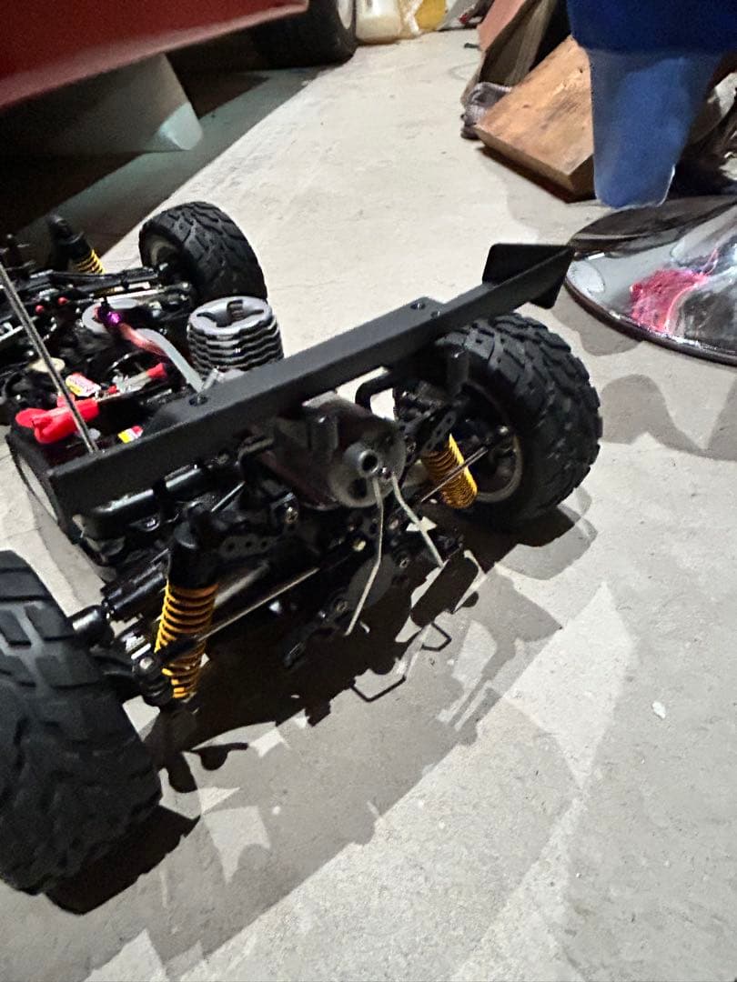 タミヤ　nitro force エンジンラジコンカー