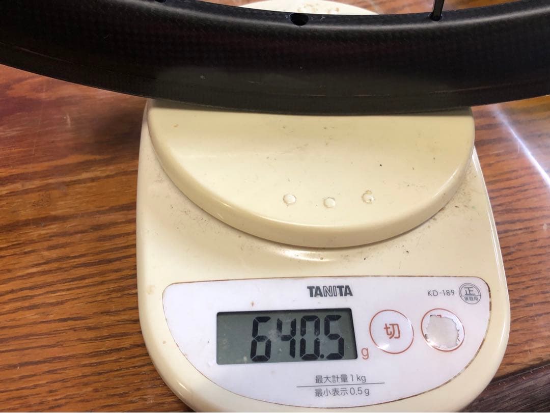 1400g!カーボンクリンチャーホイール 40mmハイト リム幅23mm 美品