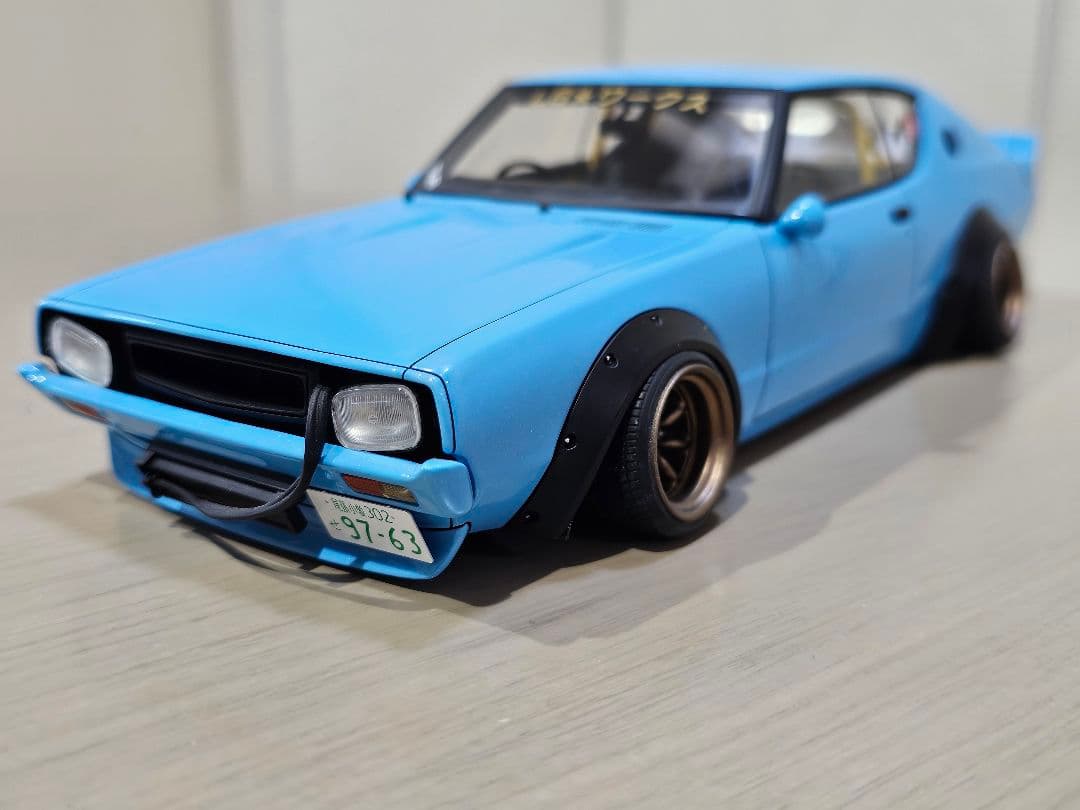 ミニカー ignitionmodel LB-WORKS Kenmery 2DoorBlue