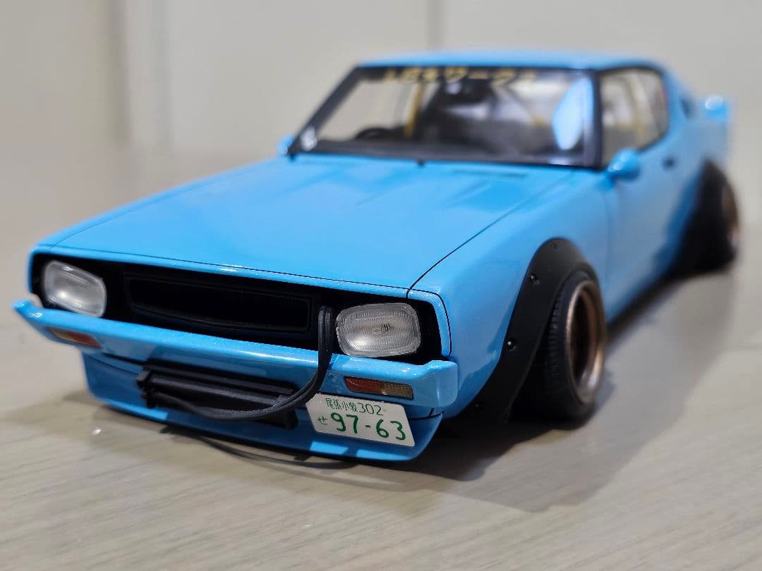 ミニカー ignitionmodel LB-WORKS Kenmery 2DoorBlue