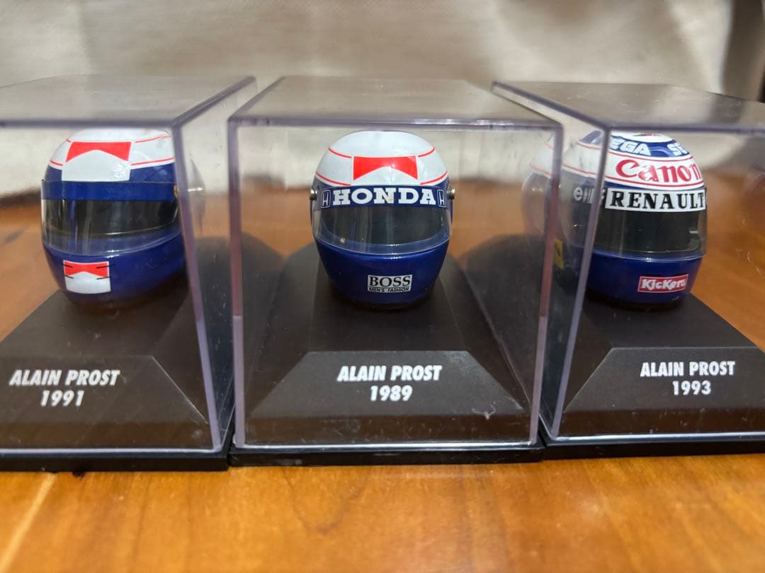 Beckham Prost7 　F1 アラン・プロスト　ヘルメット