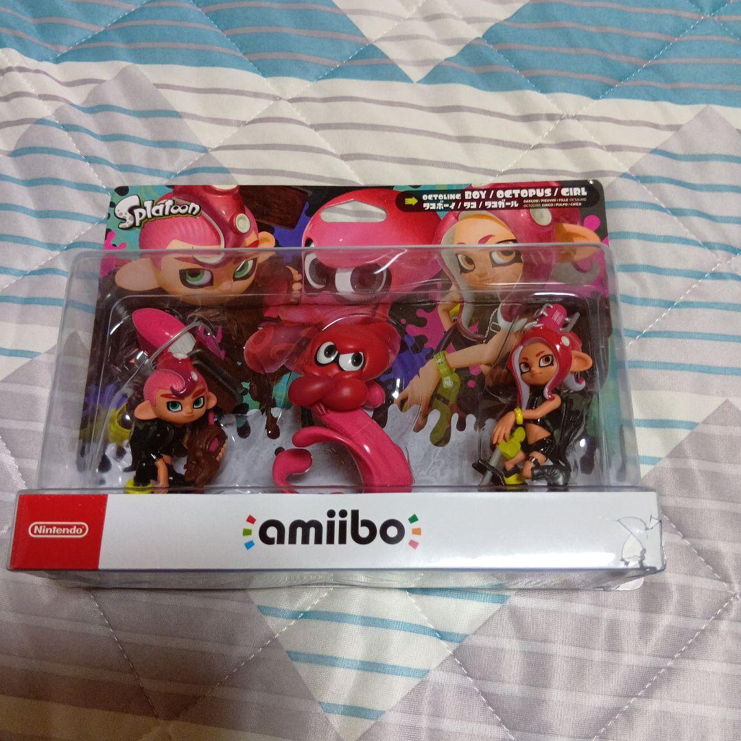 Splatoon amiibo 3体セット(タコボーイ、タコ、タコガール)