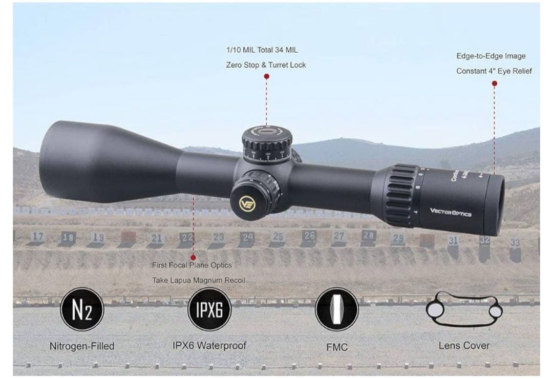 ベクターオプティクス Continental 4-24x56ズーム