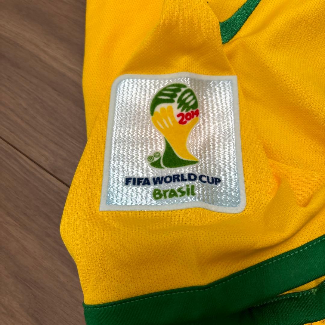 ブラジル代表 2014 ネイマール サイン オーセンティック 新品タグ付