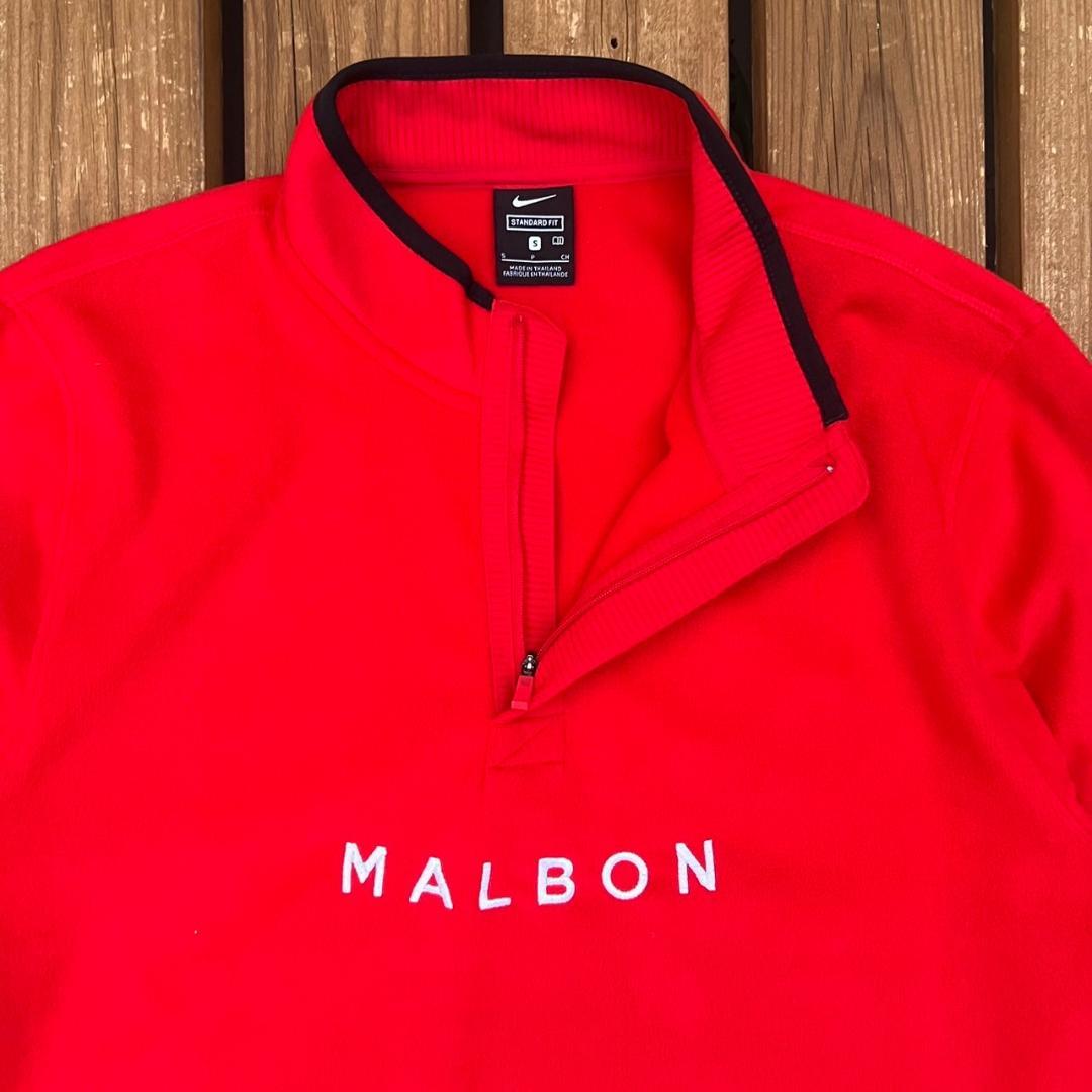 パンダ　MALBON×NIKE　レッド　サイズS