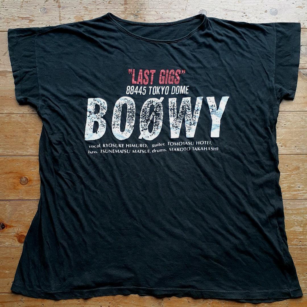 BOØWY Tシャツ「TOKYO DOME1988年製ビンテージTシャツ」‼️