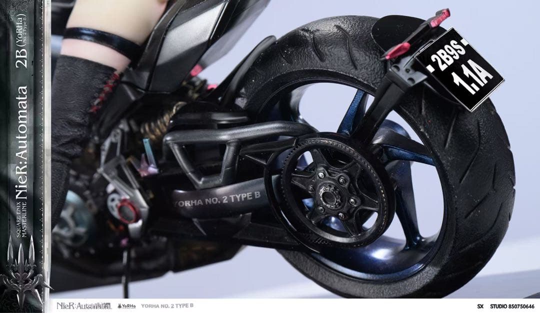 ヨルハ二号B型　2B　フィギュア　ニーア オートマタ　ガレージキット