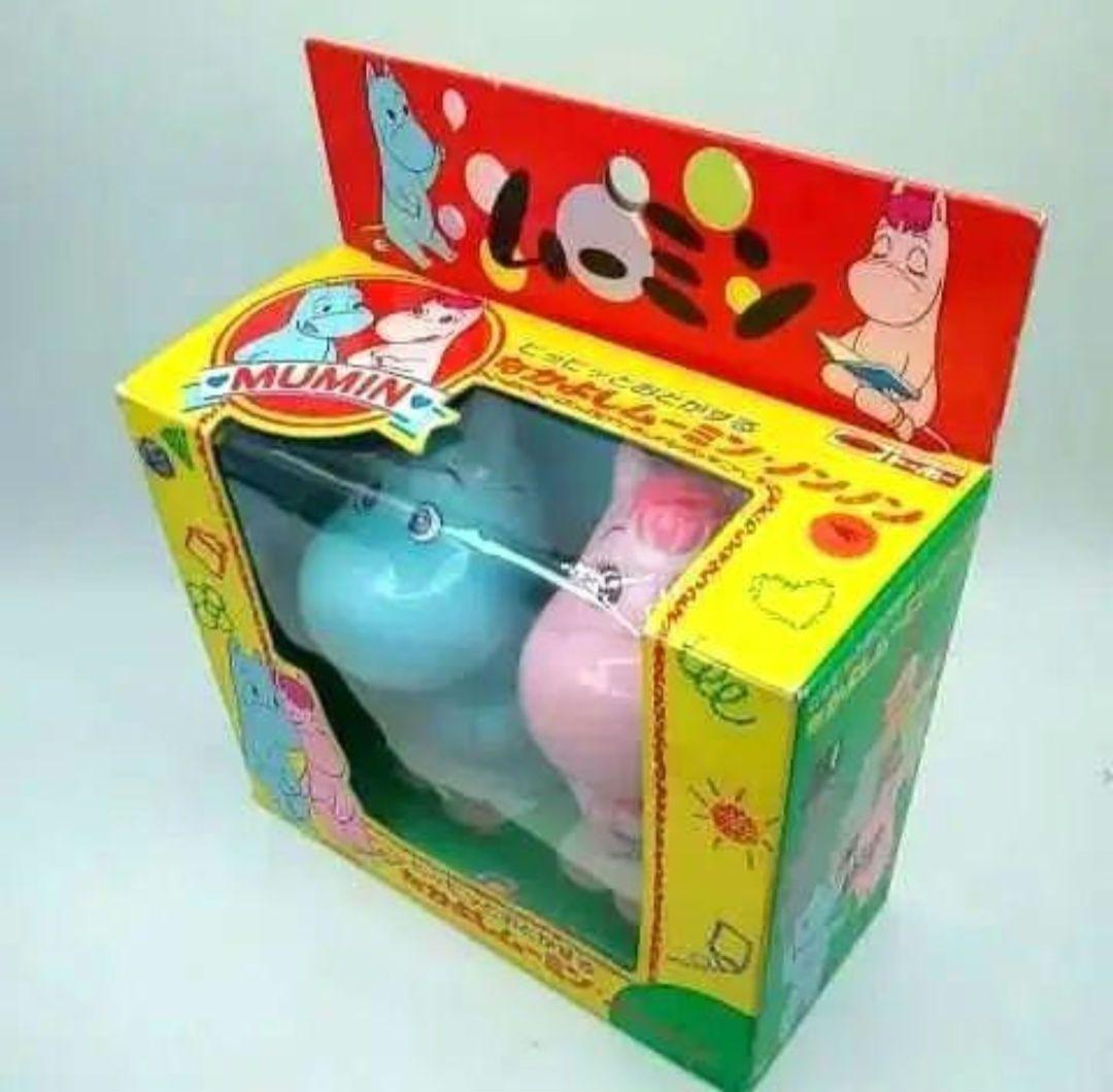 ムーミン　昭和　 放送当時物！ ソフビ 人形【 なかよし ムーミン ノンノン】