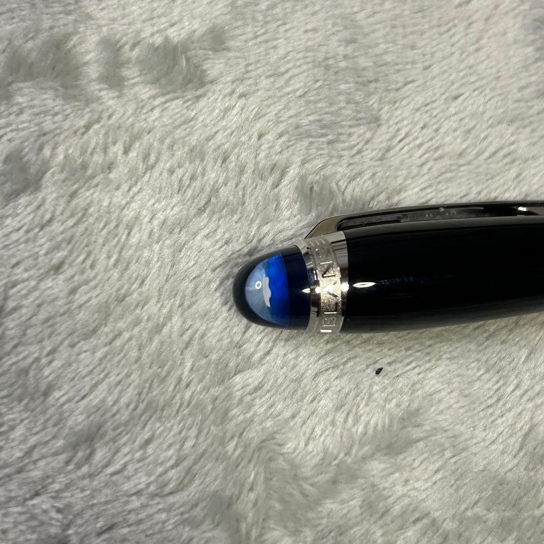 【美品】モンブラン スターウォーカー プレシャスレジン ボールペン ブルードーム