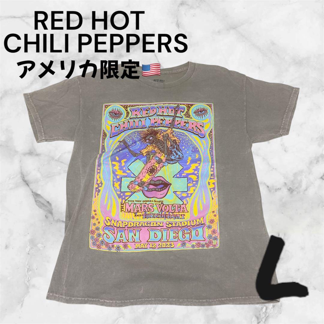 激レア レッチリ×マーズ 2023年サンディエゴ限定ライブTシャツ Lサイズ