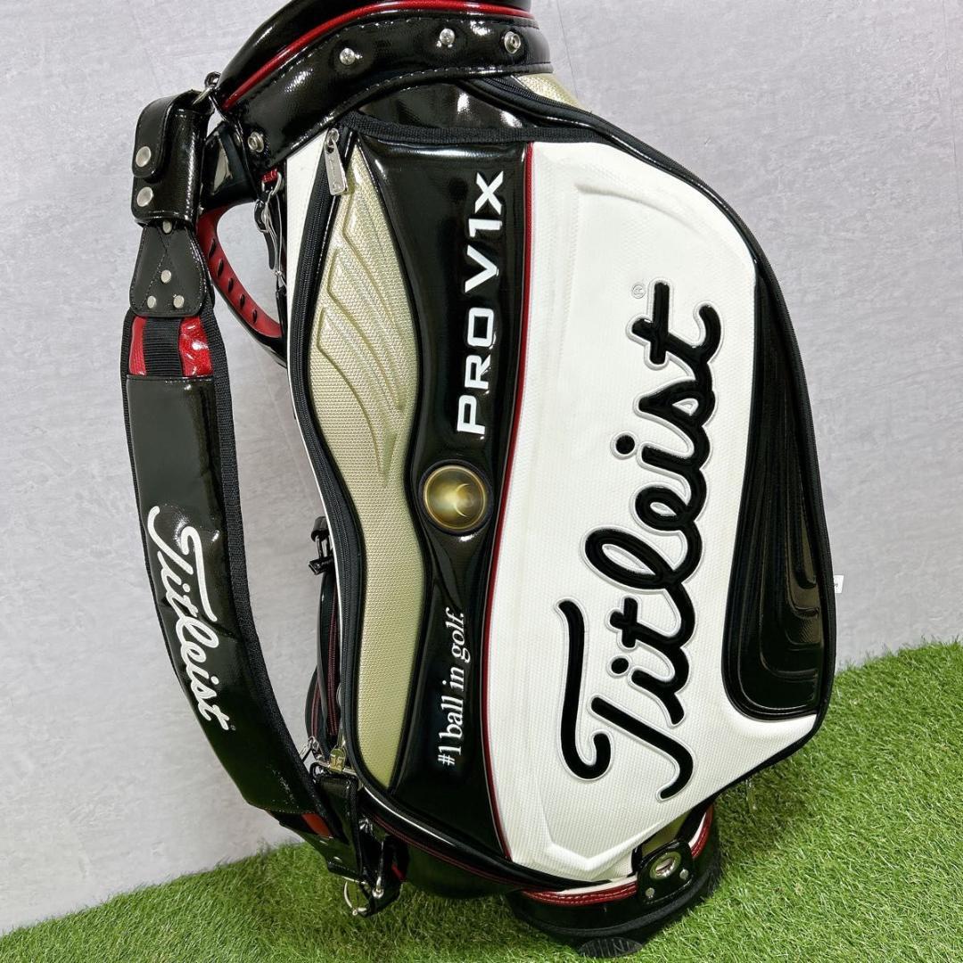 【限定】Titleist PRO V1X タイトリスト キャディバッグ ホワイト