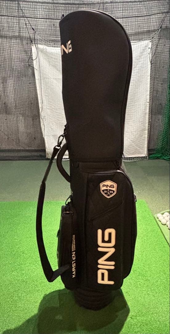 ping 2024モデル、スリムタイプキャディーバック。