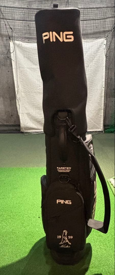 ping 2024モデル、スリムタイプキャディーバック。