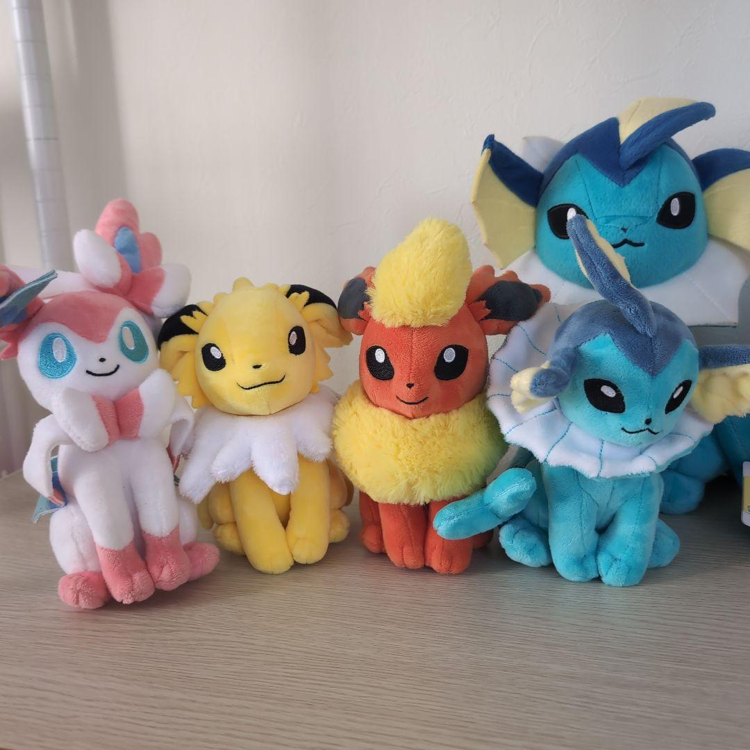 ポケモン イーブイフレンズ進化系 ぬいぐるみ 10体セット