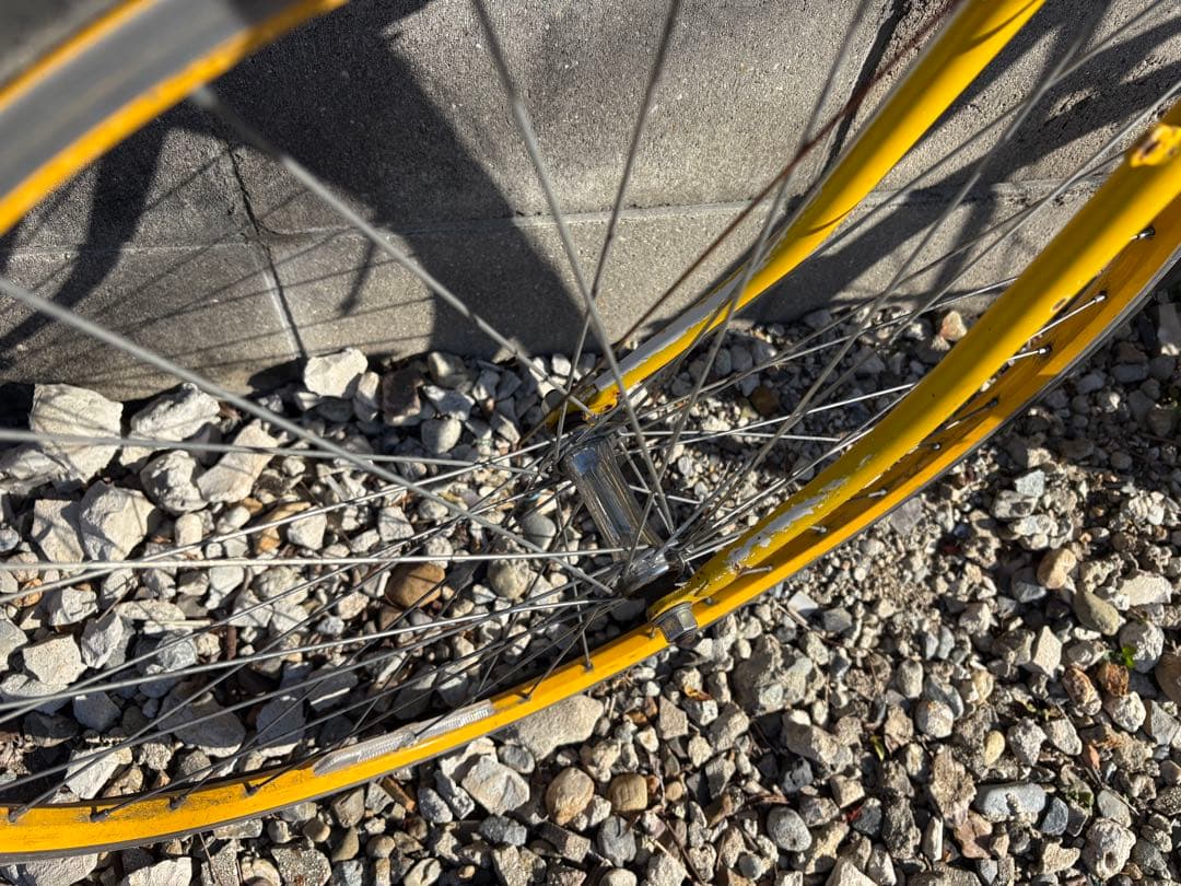ヴィンテージ スポルティーフ 黄色｜SUNTOUR／SUGINO 現状