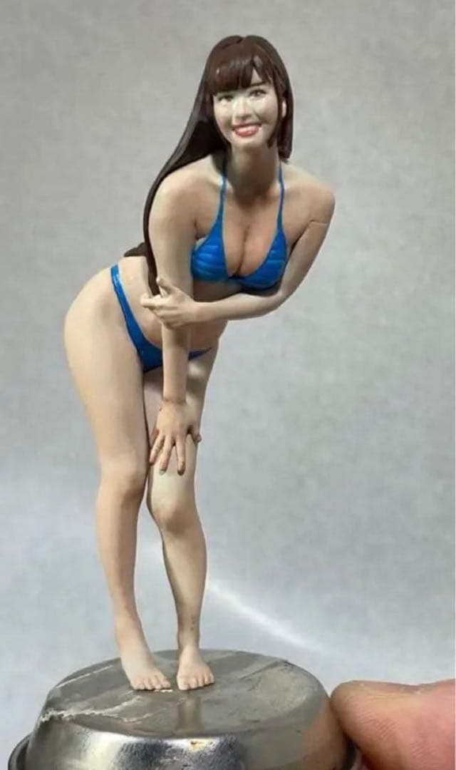 海辺ジオラマ台　プラマックス　東雲うみ　プラモデル　完成品　2体セット