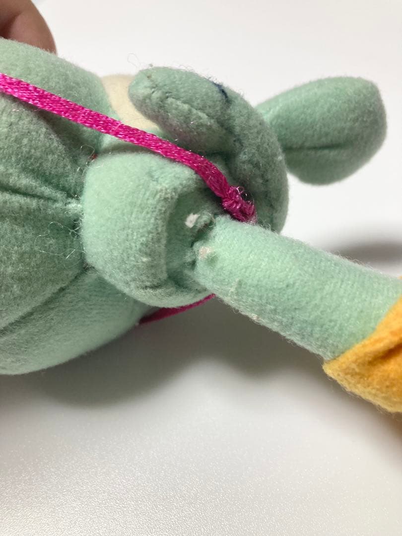 スポンジボブ　イカルド　ぬいぐるみ　詳細不明　パーティーハット　海外　レトロ　珍