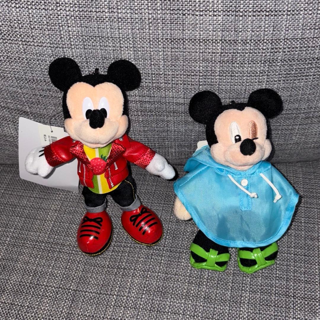 ディズニーリゾート　TDR ミッキー　ぬいぐるみバッジ　ぬいば　12体セット