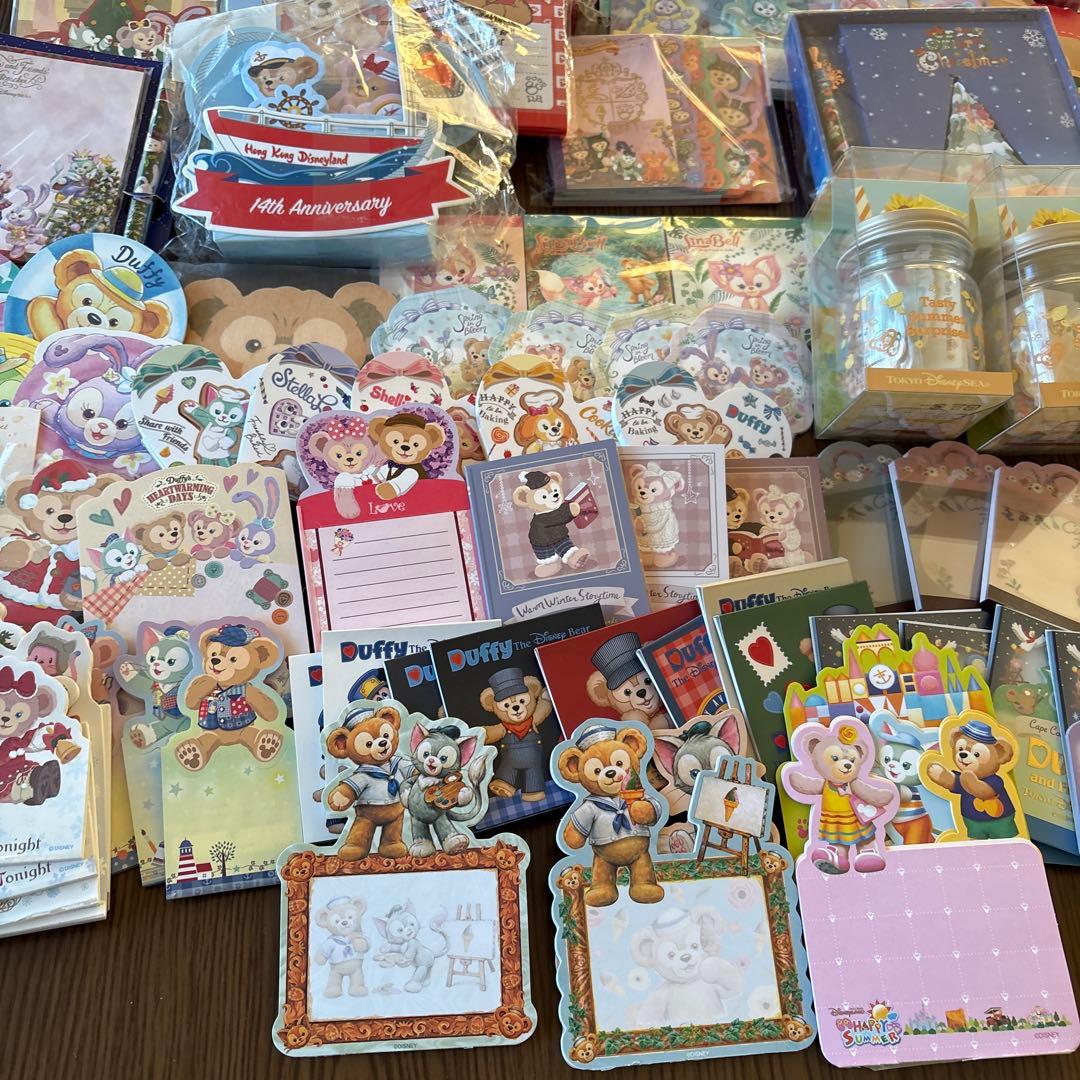 【新品中古】ダッフィーフレンズ　メモ帳　まとめ売り